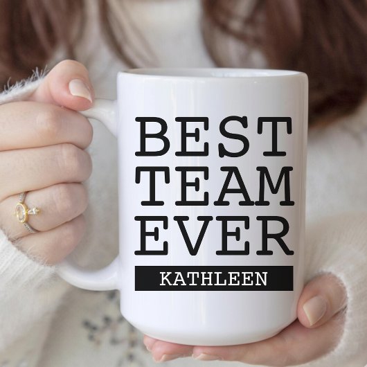 Mug Meilleure Équipe de Tous les Temps | Reconnaissanc