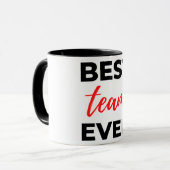 Mug Meilleure équipe Ever 2 (Devant gauche)