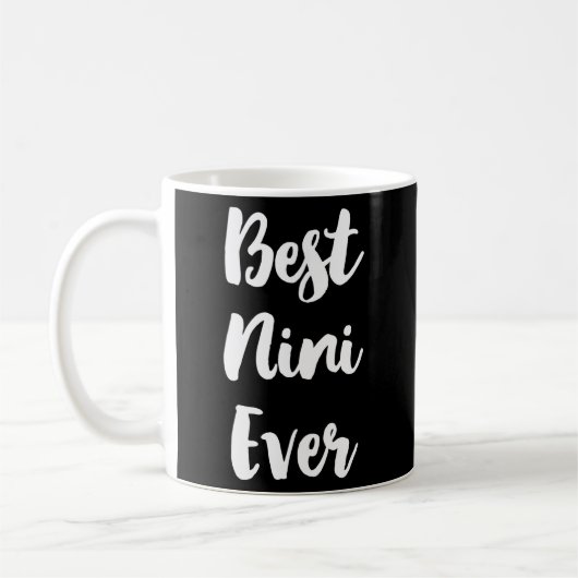 Mug Meilleure famille Nini (Gauche)