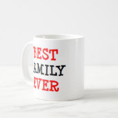 Mug meilleure famille qui soit (Devant gauche)