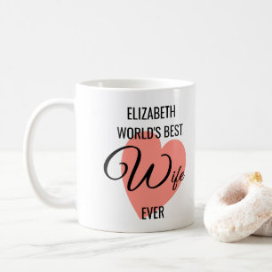 Mug Meilleure femme au monde jamais personnalisée phot