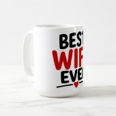 Mug Meilleure Femme du Monde (Devant gauche)