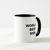 Mug Meilleure Femme du Monde  (Devant droit)