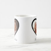 Mug Meilleure Femme Jamais Personnalisé Coeur 2 Script (Centre)