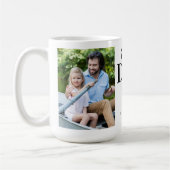 Mug Meilleure Fête des pères DAD jamais personnalisée (Gauche)