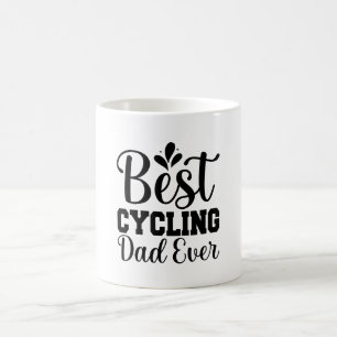 Mug Meilleure Fête des pères de papa à vélo