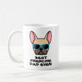 Mug Meilleure Fête des pères Frenchie Dad (Gauche)