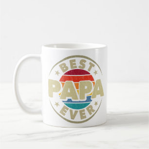 Mug Meilleure Fête des pères papa Vintage jamais rétro