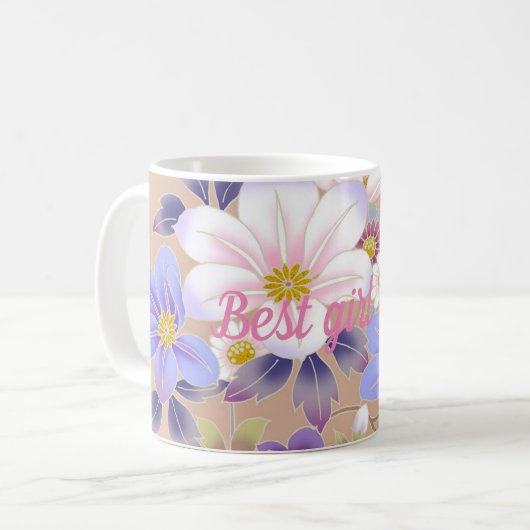Mug Meilleure fille (Devant gauche)