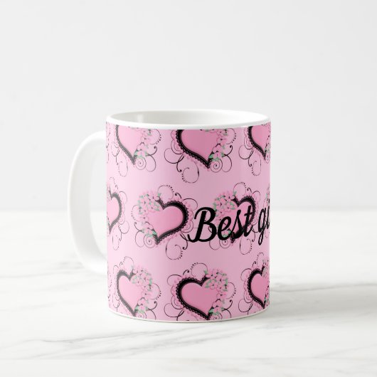 Mug Meilleure fille (Devant gauche)