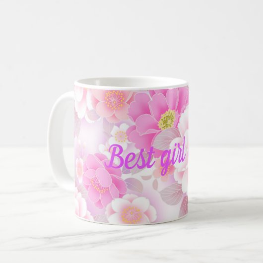 Mug Meilleure fille (Devant gauche)