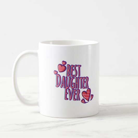 Mug Meilleure fille (Gauche)