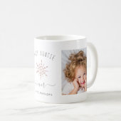 Mug Meilleure fille jamais | Deux Roses photo Gold Sno (Devant droit)