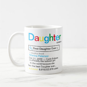Mug Meilleure fille jamais Search Moteur de résultat