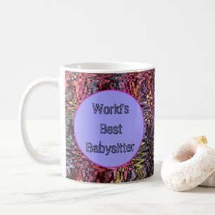 Mug Meilleure Garde d'Enfants au Monde Remerciement Ab