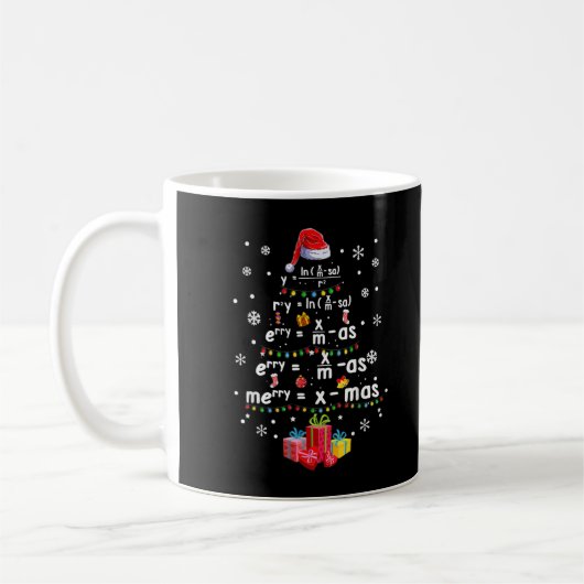 Mug Meilleure géométrie Math Science Enseignant Arbre (Gauche)