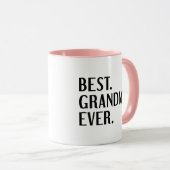 Mug Meilleure grand-mère (Devant droit)