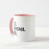 Mug Meilleure grand-mère (Devant gauche)