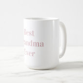 Mug Meilleure grand-mère de tous les temps (Devant droit)