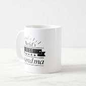 Mug Meilleure grand-mère du monde (Devant gauche)