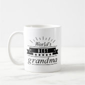 Mug Meilleure grand-mère du monde (Gauche)