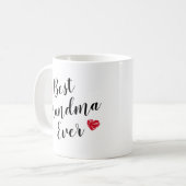 Mug Meilleure grand-mère du monde (Devant gauche)
