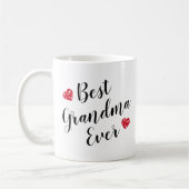Mug Meilleure grand-mère du monde (Gauche)