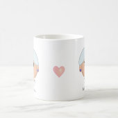 Mug Meilleure grand-mère et cœur modifiable (Centre)