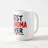 Mug Meilleure Grand-mère Ever (Devant droit)