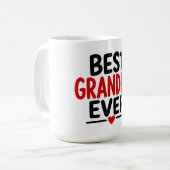 Mug Meilleure Grand-mère Ever (Devant gauche)