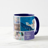 Mug Meilleure grand-mère jamais photo Collage Monogram (Devant droit)