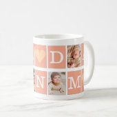 Mug Meilleure grand-mère jamais script moderne 4 Colla (Devant droit)