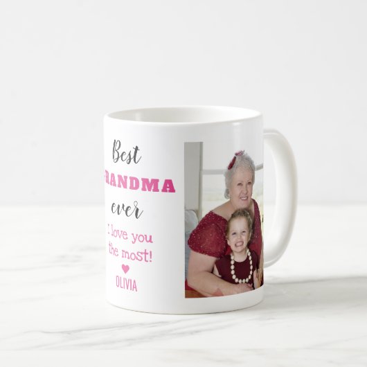 Mug Meilleure grand-mère jamais vous aimer plus grand- (Devant droit)