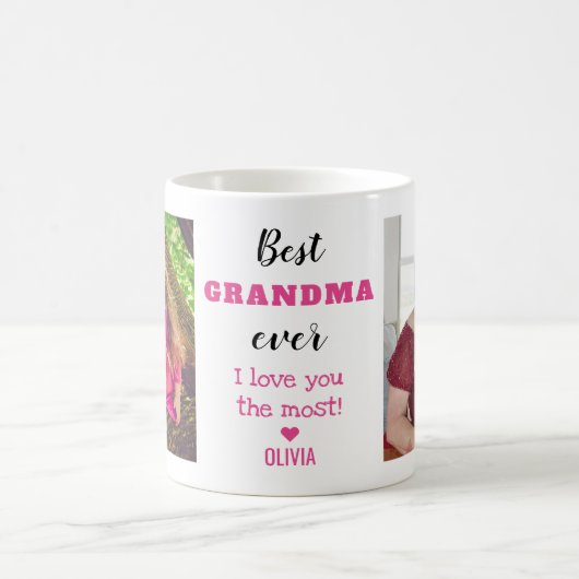 Mug Meilleure grand-mère jamais vous aimer plus grand- (Centre)