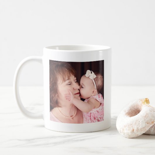 Mug Meilleure grand-mère Mamaw Nana Jamais Photo (Avec donut)