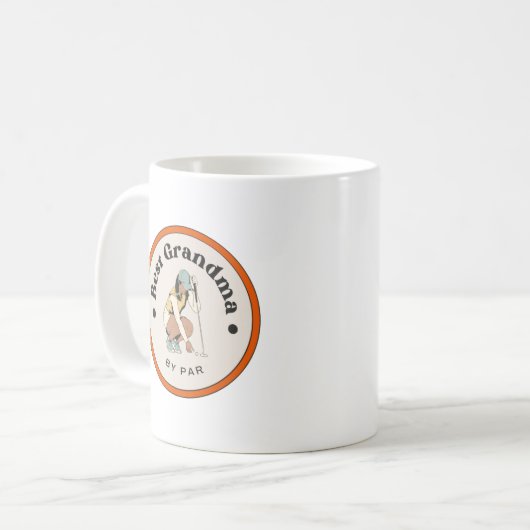 Mug - Meilleure grand-mère par Par (Devant gauche)