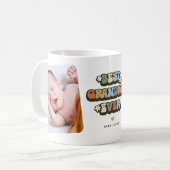 Mug Meilleure grand-mère Retro 2 Photo (Devant gauche)