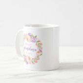 Mug Meilleure grand-mère toujours Floral fête des mère (Devant gauche)
