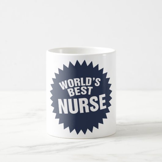 Mug Meilleure infirmière du monde (Centre)