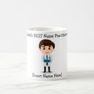 Mug Meilleure infirmière praticienne du monde, Brunet