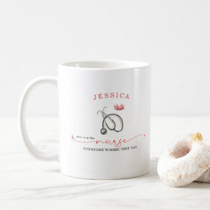 Mug Meilleure infirmière que j'aie jamais vue   Infirm