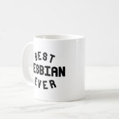 Mug Meilleure Lesbienne de tous les temps (Devant gauche)