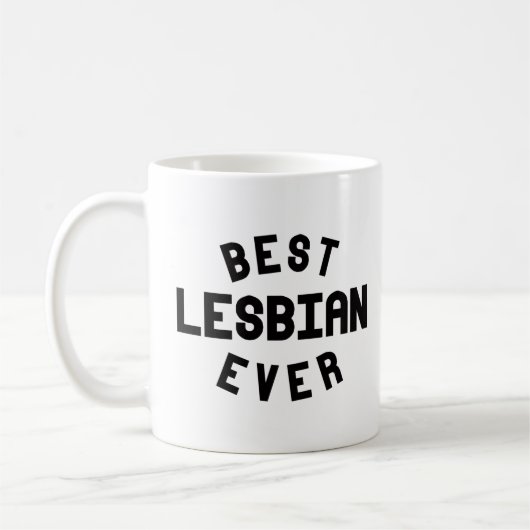 Mug Meilleure Lesbienne de tous les temps (Gauche)