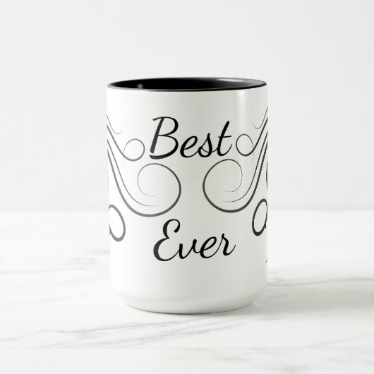 Mug Meilleure liste de styles jamais (Centre)
