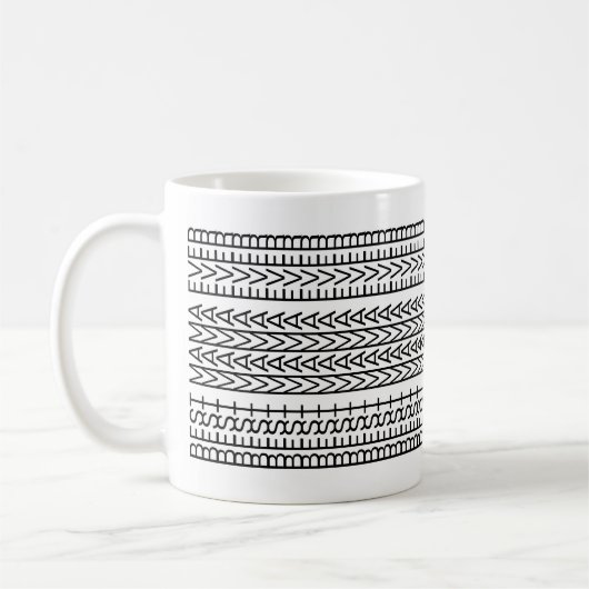 Mug Meilleure Mama jamais caché Message 141BW Nouveaut (Gauche)