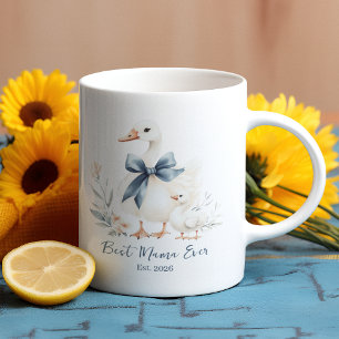 Mug Meilleure Mama Oie & Bébé Canard Fête des mères
