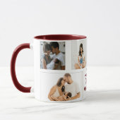 Mug Meilleure maman 6 photos personnalisées (Gauche)