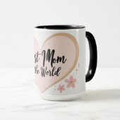 Mug Meilleure maman au monde (Devant droit)