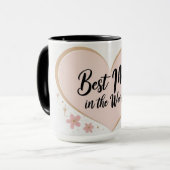 Mug Meilleure maman au monde (Devant gauche)