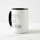 Mug Meilleure maman au travail (Devant gauche)